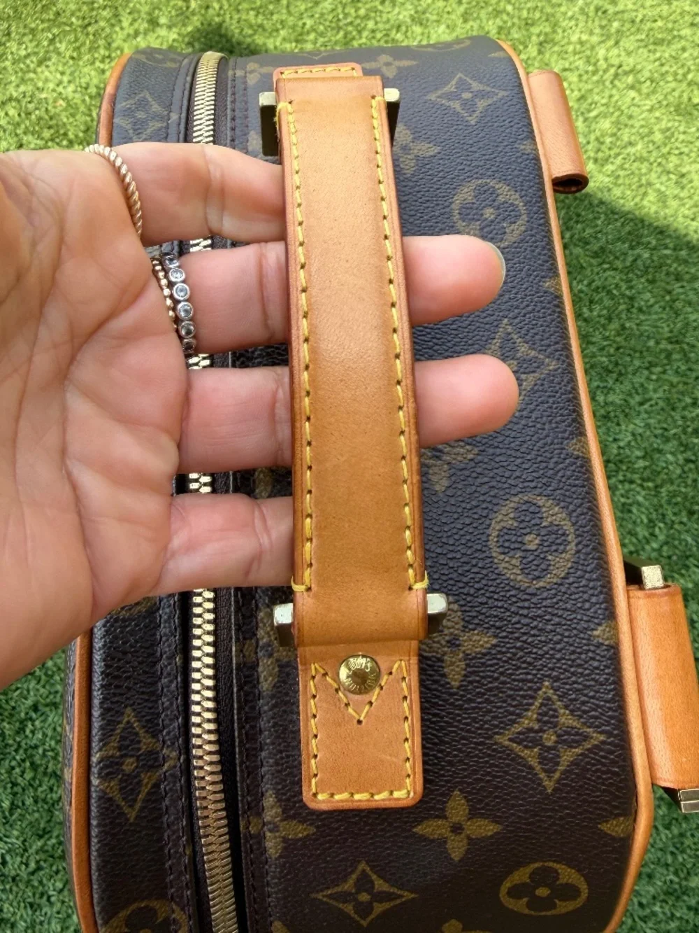 Authentic LOUIS VUITTON Monogram Sac a Dos Packall